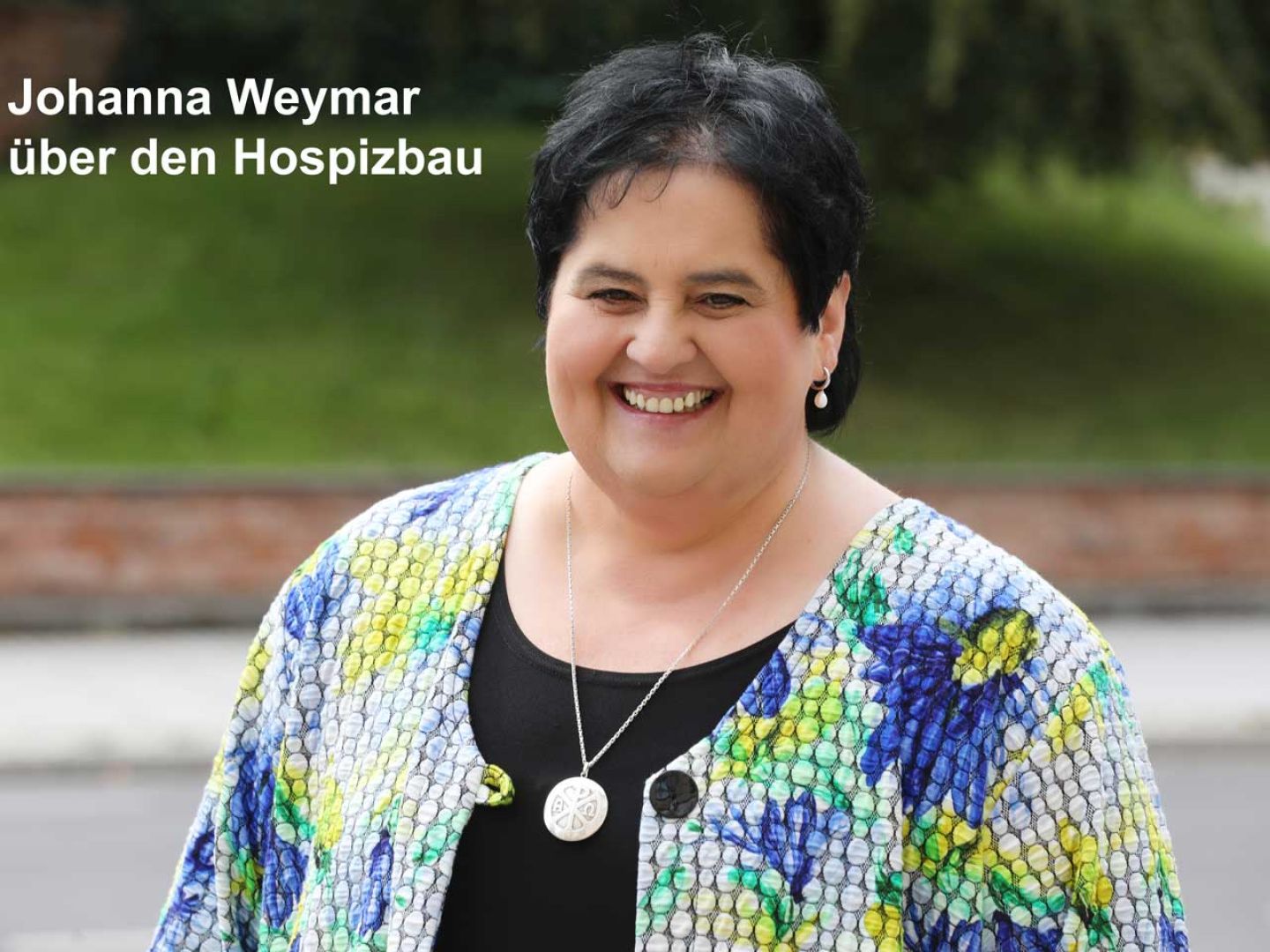 Johanna Weymar zum Hospizbau