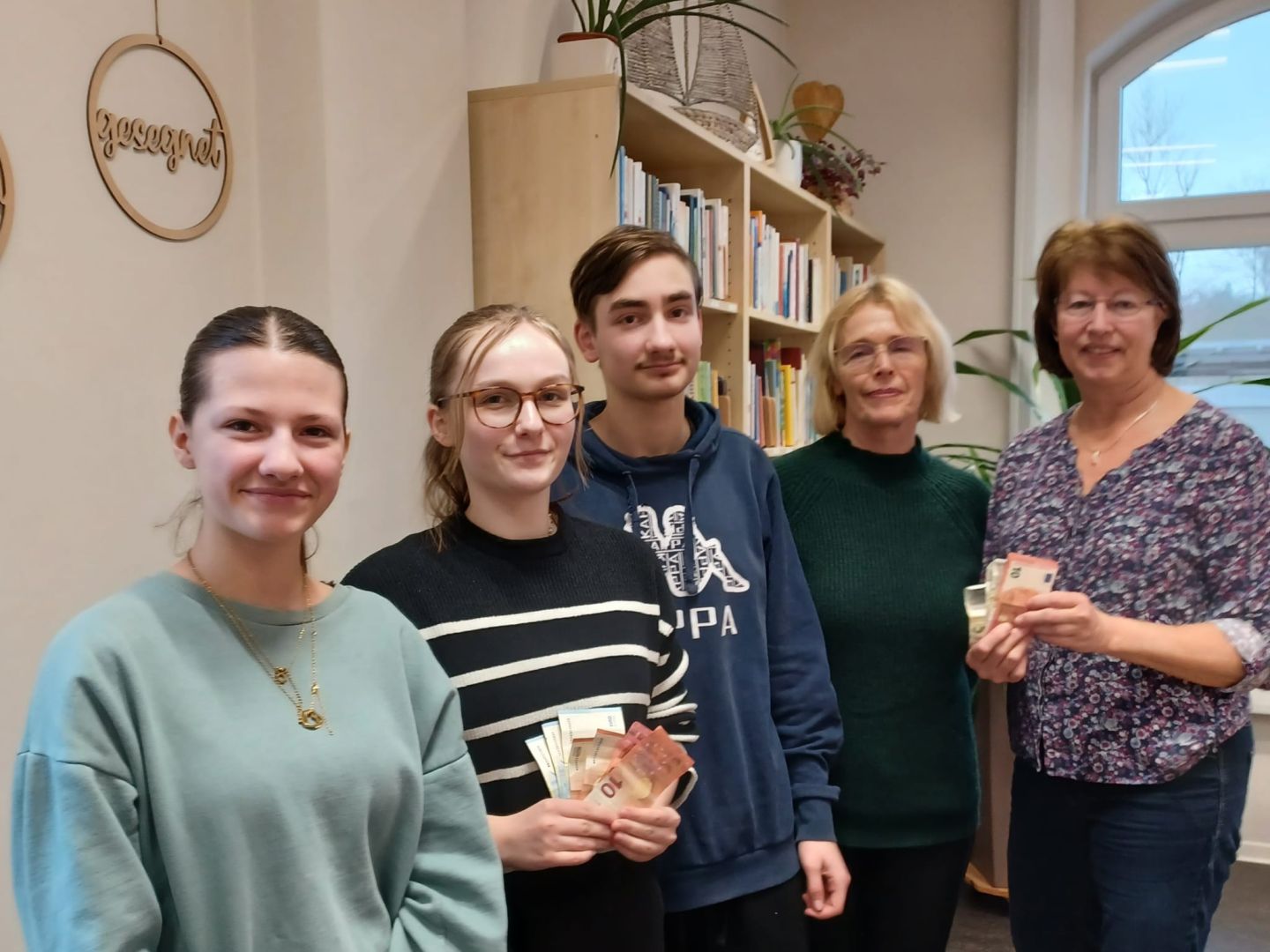 Frieda Hirte, Soraya Demski, Gerd Schommartz, Frau Plescher, Dagmar Fuß
