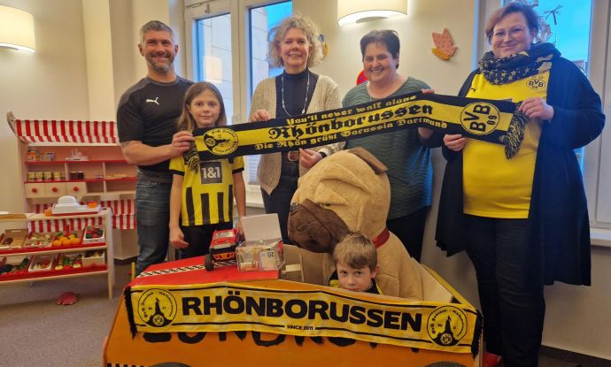 Spende 539,66 Euro / BVB Fanclub Rhönborussen 