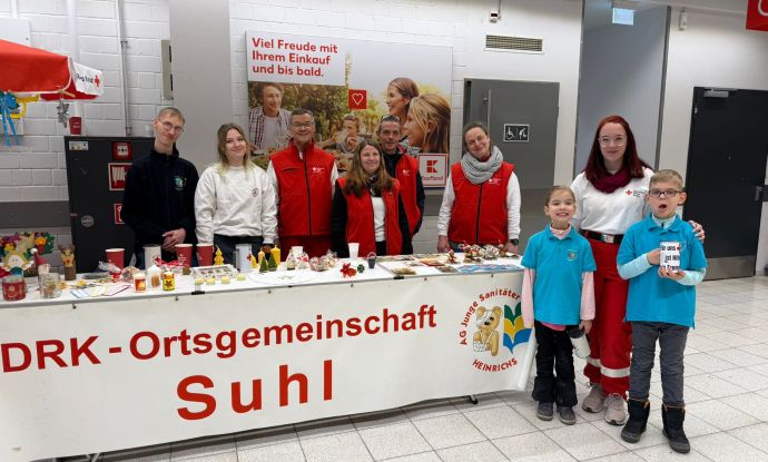 Spende 929,31 DRK Ortsgemeinschaft Suhl