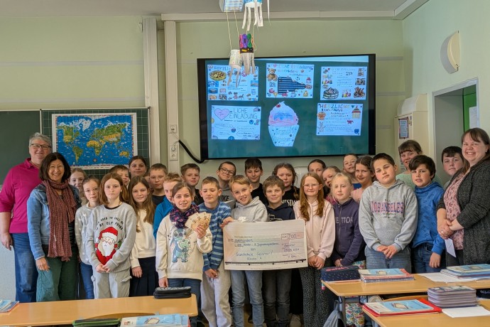 Spende 200€ 4.Klasse Grundschule Geismar