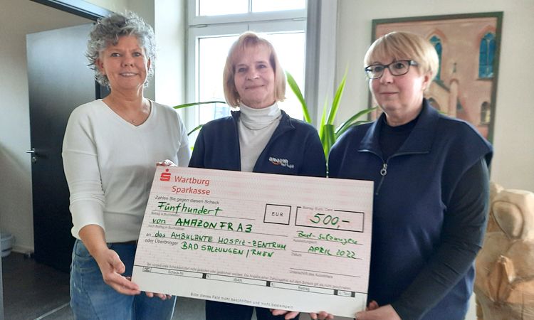 Spende 500 € / Amazon Deutschland Services GmbH