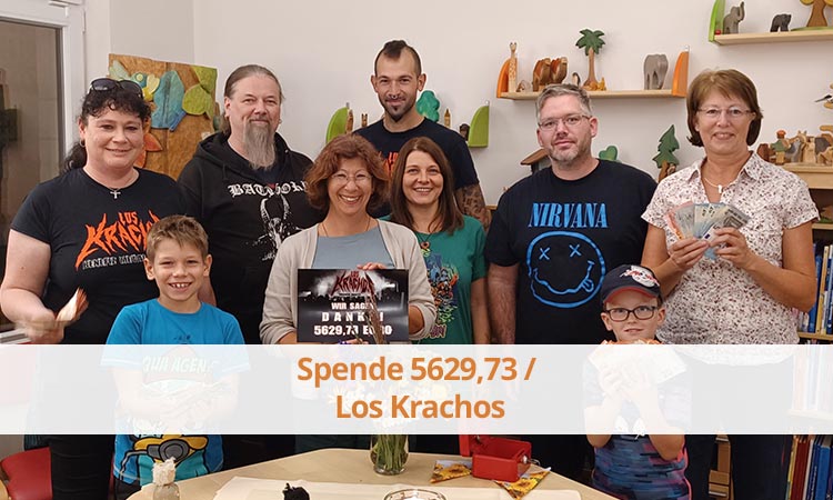 Spende 5629,73 / Los Krachos